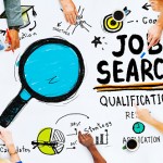 graphic of job search topics