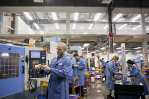 Manufacturing workers