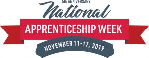 Natioanl Apprenticeship Week 2019 logo