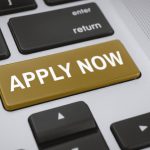 Apply now key on keyboard